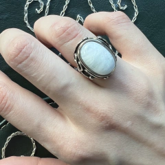 Anel Ben Weatherstaff Pedra da Lua (Sob Encomenda)