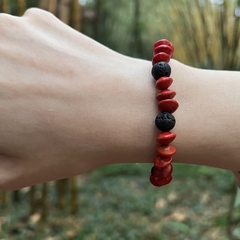 Pulseiras Artesanais (Pau-Brasil, Lava, Açaí e Imbuia) na internet