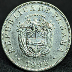 1996 - Panamá 5 centésimos, 1993