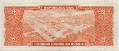 C60 - Cédula de 2 cruzeiros 1955, MBC - Com leve marca de dobra - C061 - comprar online
