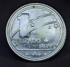 002 - Brasil 1 cruzado novo, 1989
