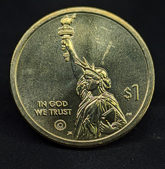 124 - Estados Unidos da América 1 dólar, 2022 D - Snowboard - comprar online