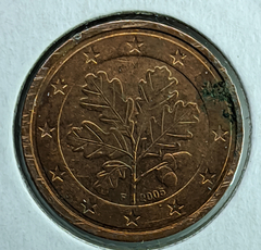1310 - Alemanha 2 cêntimos de euro, 2005 Cunhagem: "F" - Stuttgart