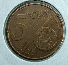 1323 - Espanha 5 cêntimos de euro, 2010 - comprar online