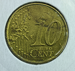 1338 - Alemanha 10 cêntimos de euro, 2002 Cunhagem "F" - Stuttgart - comprar online