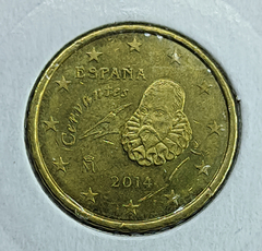 1346 - Espanha 10 cêntimos de euro, 2014