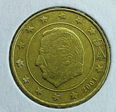 1353 - Bélgica 10 cêntimos de euro 2001