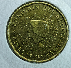 1367 - Países Baixos 20 cêntimos de euro 2002