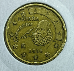 1374 - Espanha 20 cêntimos de euro 2006