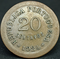 1881 - Portugal 20 centavos, 1924