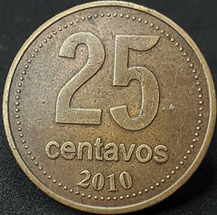 2960 - Argentina 25 centavos, 2010