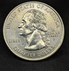 296 - Estados Unidos da América ¼ dólar, 2008 P - Novo México - comprar online