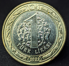 3019 - Turquia 1 lira, 2022 100º Aniversário - A Grande Ofensiva - comprar online