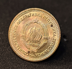 3027 - Iugoslávia 5 para, 1965 - Com brilho de cunho - comprar online
