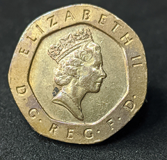 3033 - Reino Unido 20 pence, 1993 - comprar online