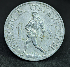 011 - Áustria 1 schilling, 1952