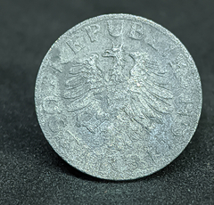 142 - Áustria 1 groschen, 1947 - Zinco - 17mm - KM# 2873 - comprar online