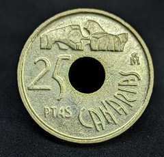 357 - Espanha 25 pesetas, 1994 - Ilhas Canárias - comprar online