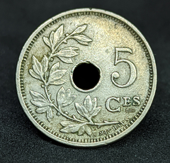 542 - Bélgica 5 cêntimos, 1920