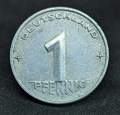 720 - Alemanha Oriental 1 pfennig, 1953 A Berlin