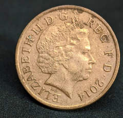 130 - Reino Unido 1 penny, 2014 - comprar online