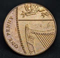 164 - Reino Unido 1 penny, 2011