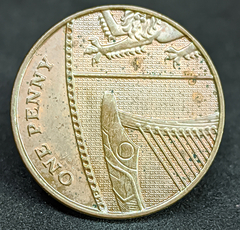 168 - Reino Unido 1 penny, 2010