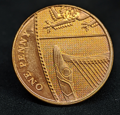 183 - Reino Unido 1 penny, 2008