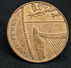 236 - Reino Unido 1 penny, 2008