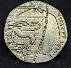 274 - Reino Unido 20 pence, 2011