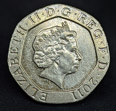 291 - Reino Unido 20 pence, 2011 - comprar online