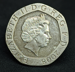 303 - Reino Unido 20 pence, 2008 - comprar online
