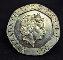 314 - Reino Unido 20 pence, 2008 - comprar online