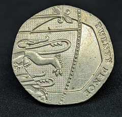 316 - Reino Unido 20 pence, 2009