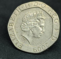 316 - Reino Unido 20 pence, 2009 - comprar online