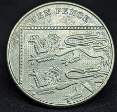 396 - Reino Unido 10 pence, 2013