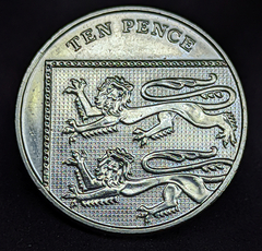 421 - Reino Unido 10 pence, 2013