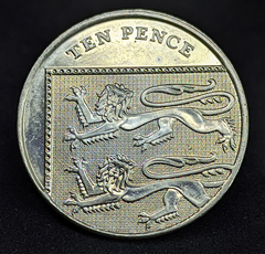 450 - Reino Unido 10 pence, 2008