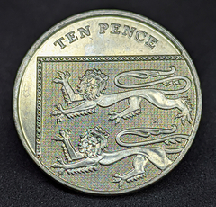 458 - Reino Unido 10 pence, 2008