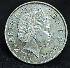 458 - Reino Unido 10 pence, 2008 - comprar online