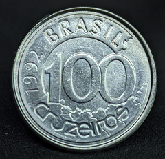 053 - Brasil 100 cruzeiros, 1993 - Peixe Boi - MBC - comprar online