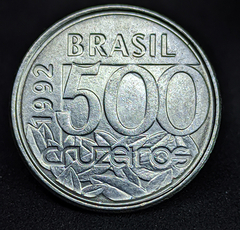 054 - Brasil 500 cruzeiros, 1992 - Tartaruga - MBC - comprar online