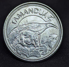 058 - Brasil 10 cruzeiros reais, 1994 - Tamanduá - MBC