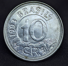 059 - Brasil 10 cruzeiros reais, 1993 - Tamanduá - MBC - comprar online