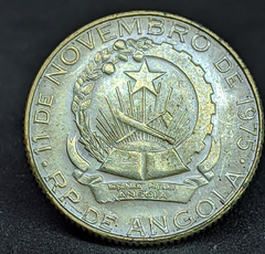 1271 - Angola 2 kwanzas, 1977 - Com brilho de cunho - comprar online