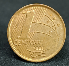 072 - Brasil 1 centavo, 2001 - MBC