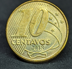 080 - Brasil 10 centavos 2018 - SOB