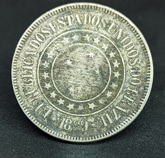 090 - Brasil 200 reis 1889 - V-049 - MBC
