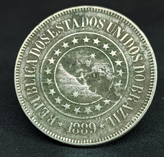 091 - Brasil 200 reis 1889 - MBC