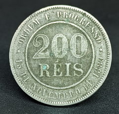 093 - Brasil 200 reis 1889 - MBC - comprar online